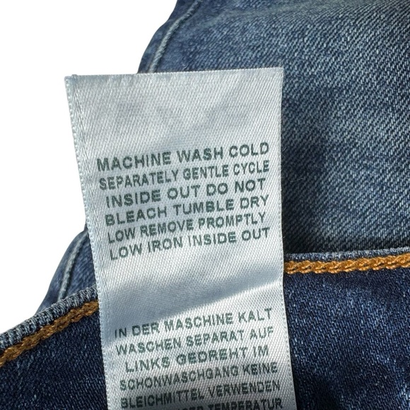 True Religion Mid-Rise Skinny Jeans Size 28 (28x31) Outrigger Blue NEW - Picture 12 of 15